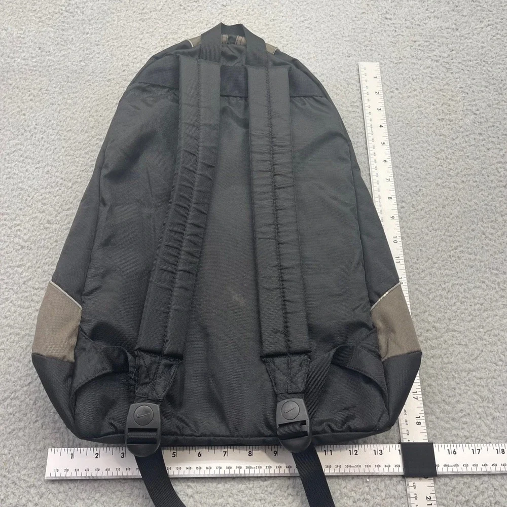 Nike F8 KAN Unisex Medium Olive Black Center Zip Backpack Vintage Y2K Techwear